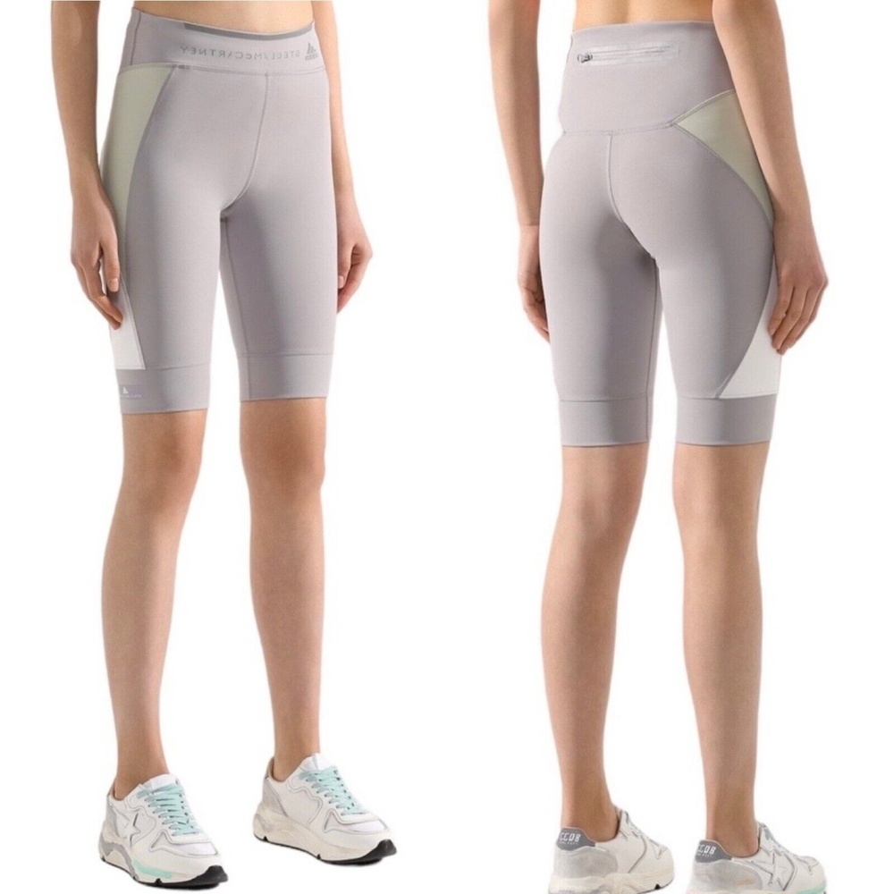 Adidas by Stella McCartney Shorts Leggings In Pearl Grey M